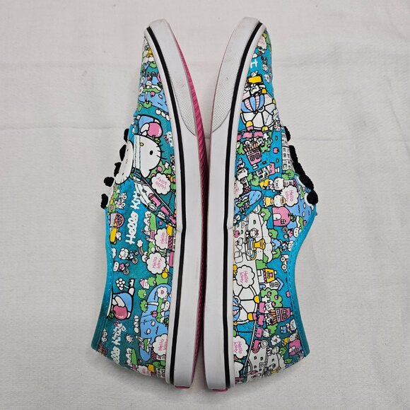 Vans Hello Kitty Sanrio Multicolor Print Sneakers Shoes Womens Size 8- Mens 6.5 - Picture 7 of 13